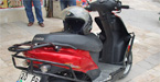 Kymco Agality - Motorcycle Safety Bar